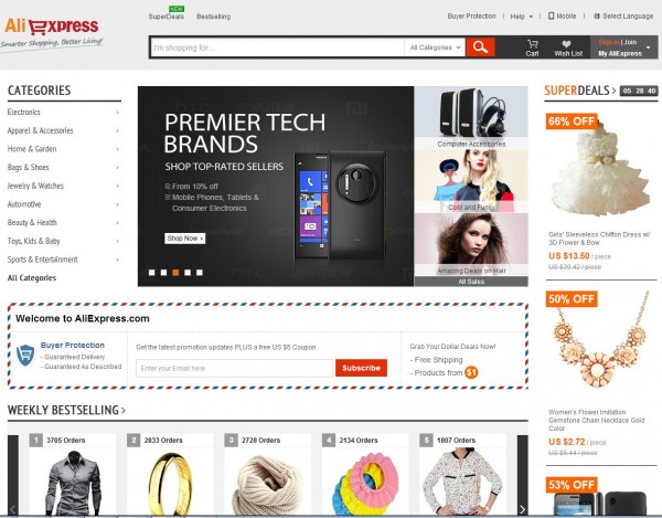 aliexpress wholesale 4 online shopping websites all women must know