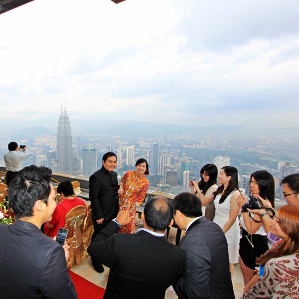 KL Tower Best non-hotel and non-restaurant wedding venues in Malaysia