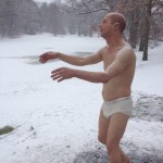 You wont believe this freaky naked man statue at a US college campus