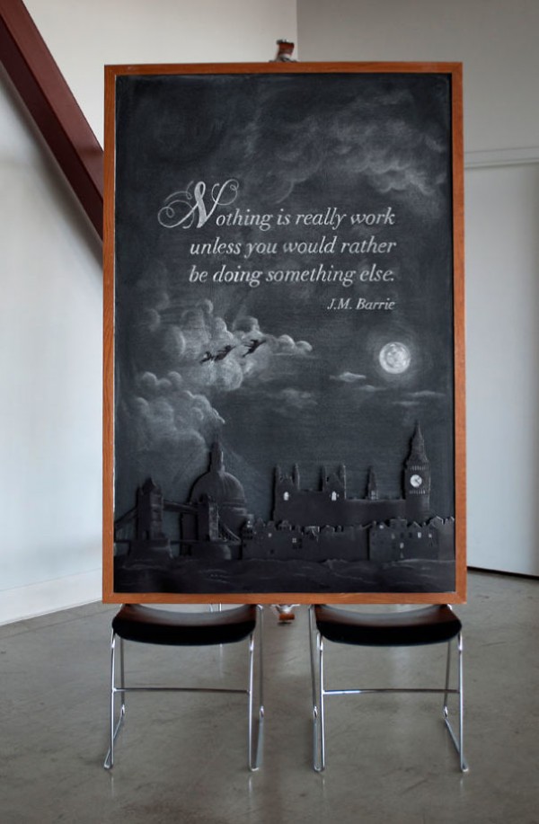 Completely mind blowing blackboard arts by anonymous artists Dangerdust