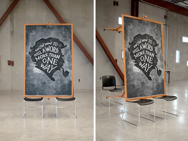 Completely mind blowing blackboard arts by anonymous artists Dangerdust