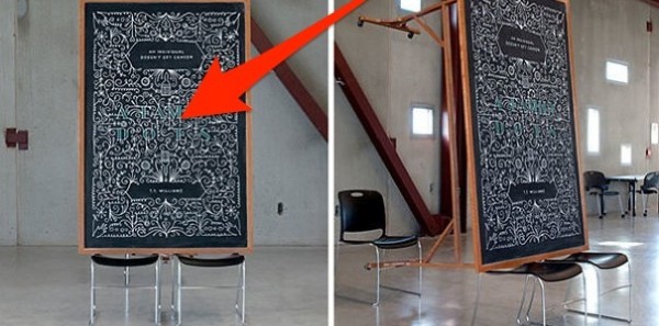 Completely mind blowing blackboard arts by anonymous artists Dangerdust